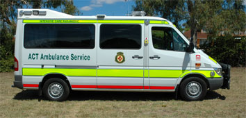 ACT Intensive Care Ambulance-www.ambulancevisibility.com-John Killeen